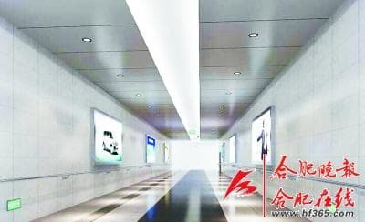 ○地下通道铺装选材将进行规范